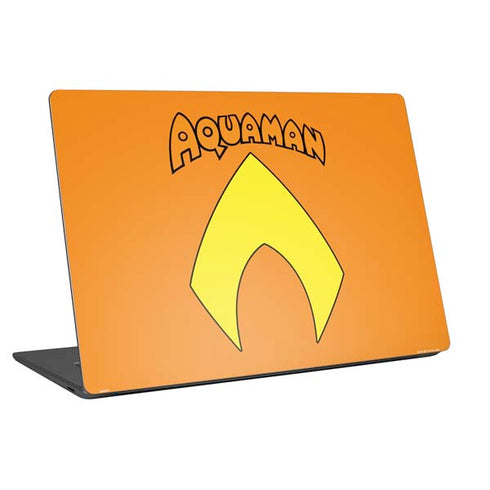 DC Comics Aquaman Classic Logo Universal Laptop 16in (13 x 9.4in) Skin